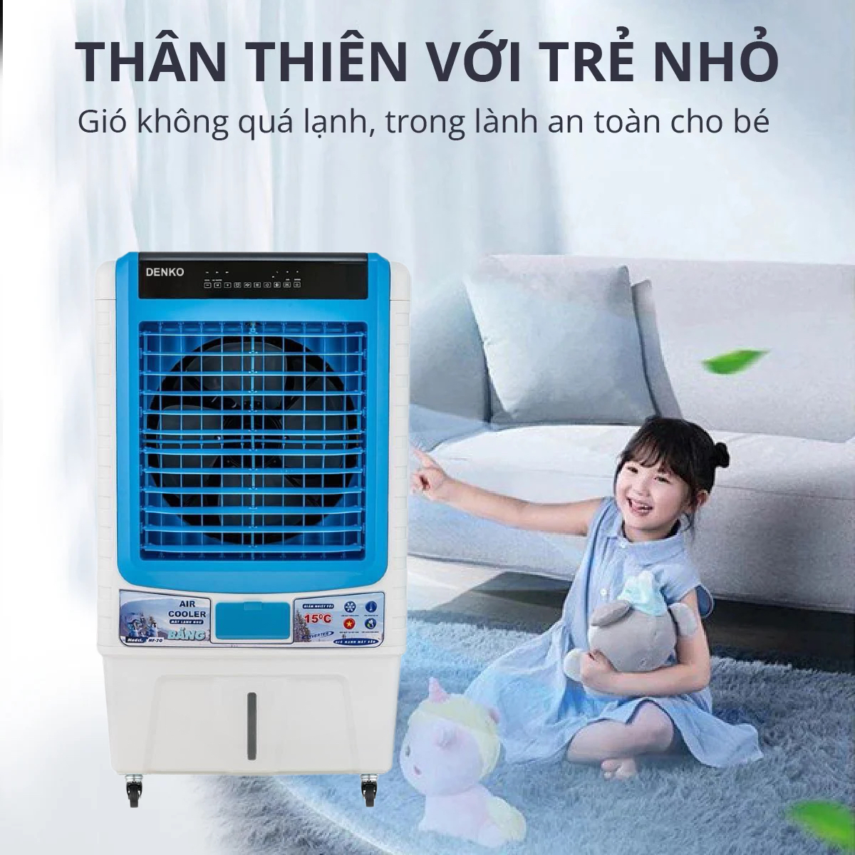 Quạt điều hoà Denko DK8500R3